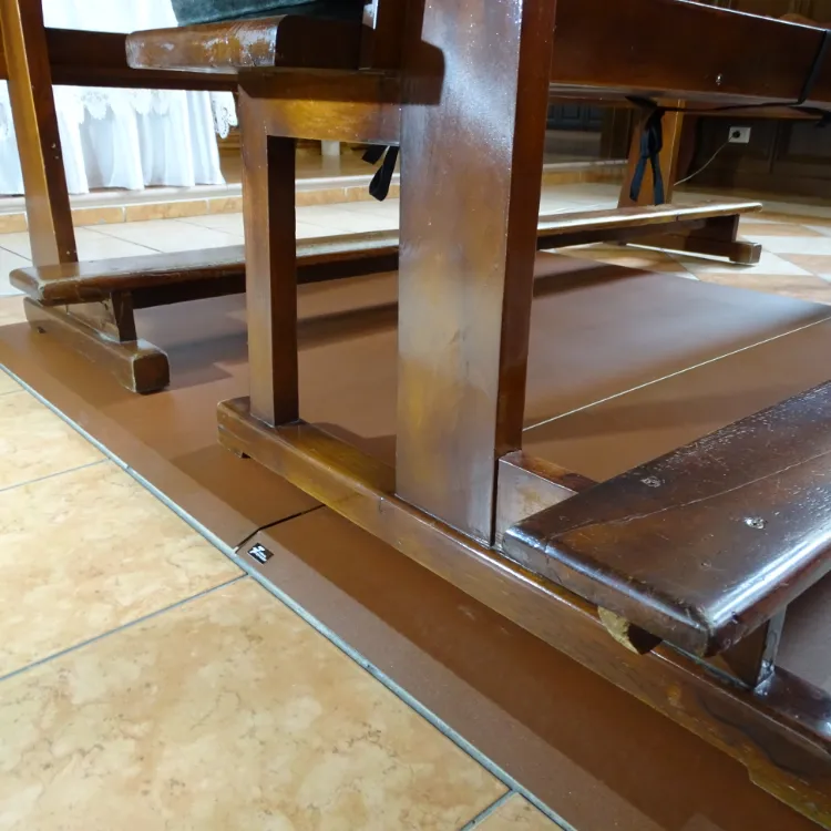 Riscaldamento a pavimento per chiesa